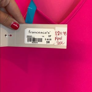 Francesca's Collections Dresses - NWT Francesca’s Hot Pink Summer Dress - L Francesca's Collections Dresses - NWT Francesca’s Hot Pink Summer Dress - L